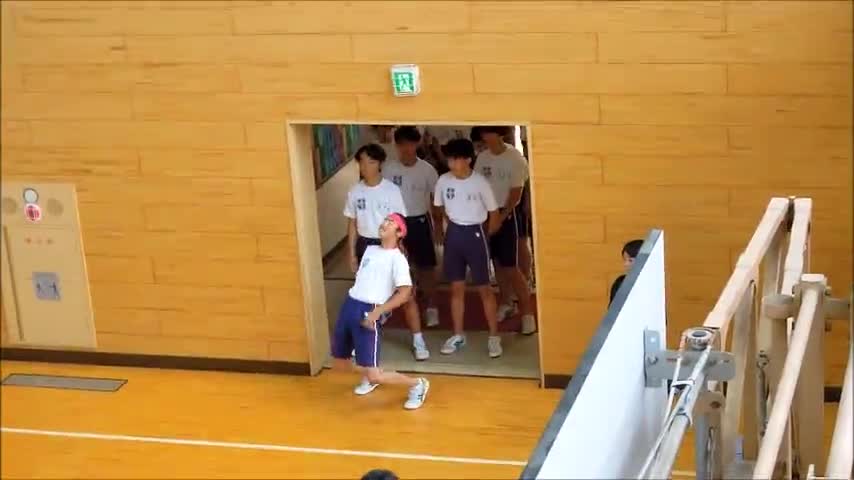 葛北総体壮行会（全校応援）