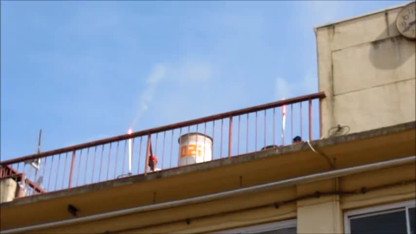 運動会（聖火点火）