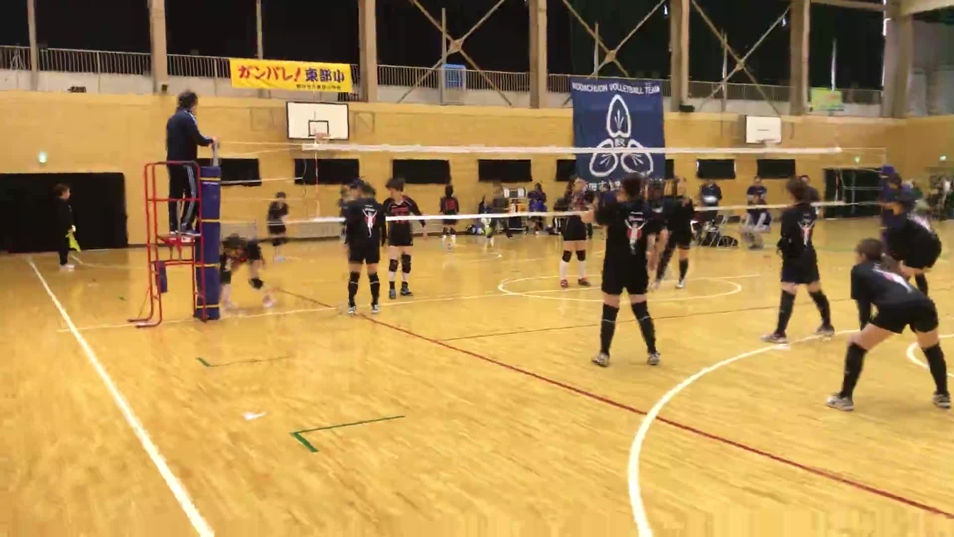 仲ブロックのＰＴＡバレーボール大会