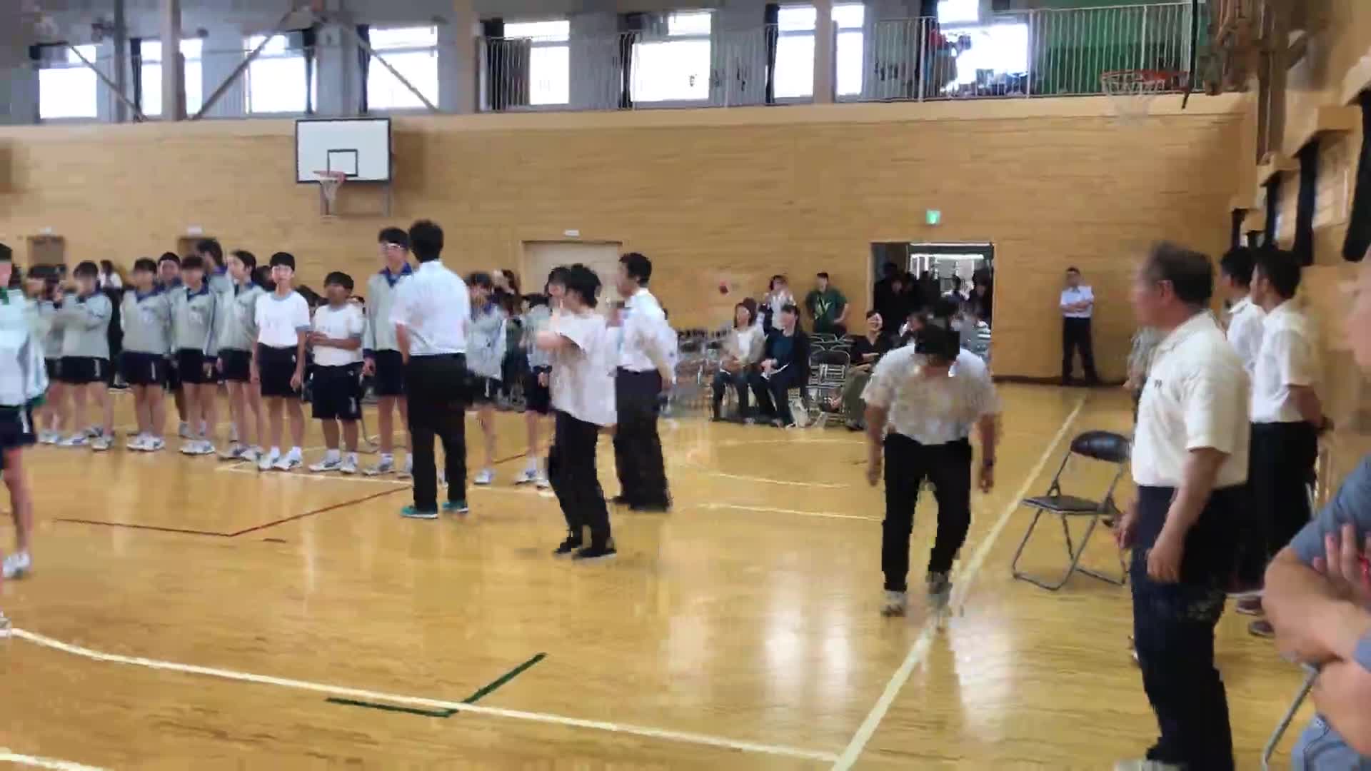 全校応援～ビバ一中～