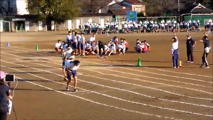 運動会（シスター対抗リレー）