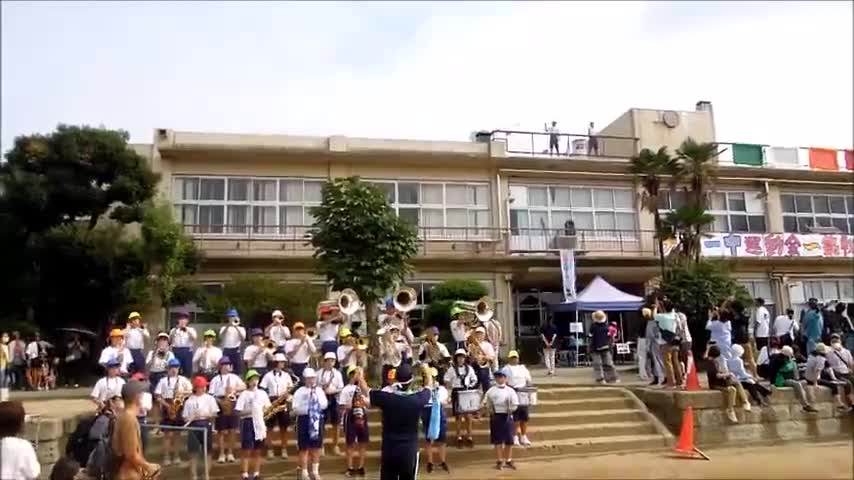 運動会（聖火点火）