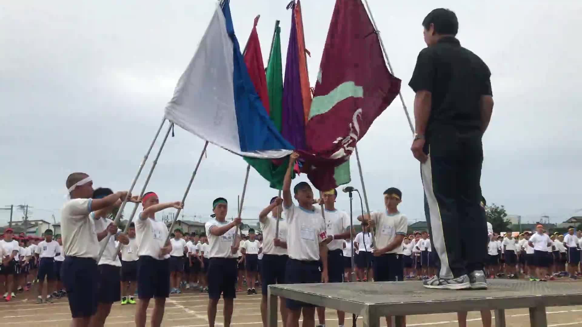 運動会総集編午前(選手宣誓)すいません、音出ません。