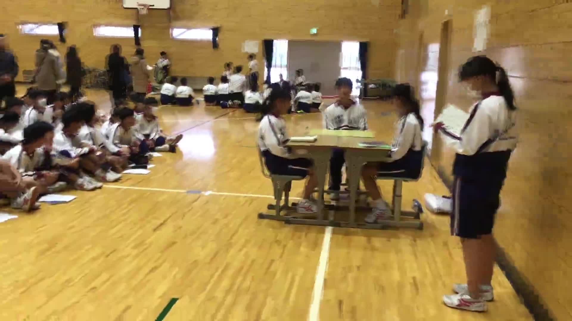 １年生キャリア教育・職業演劇会②