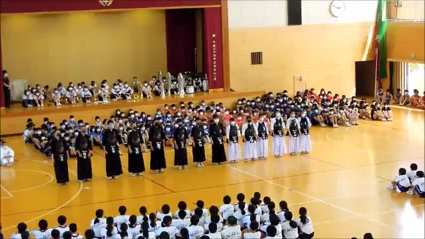 壮行会（剣道部）