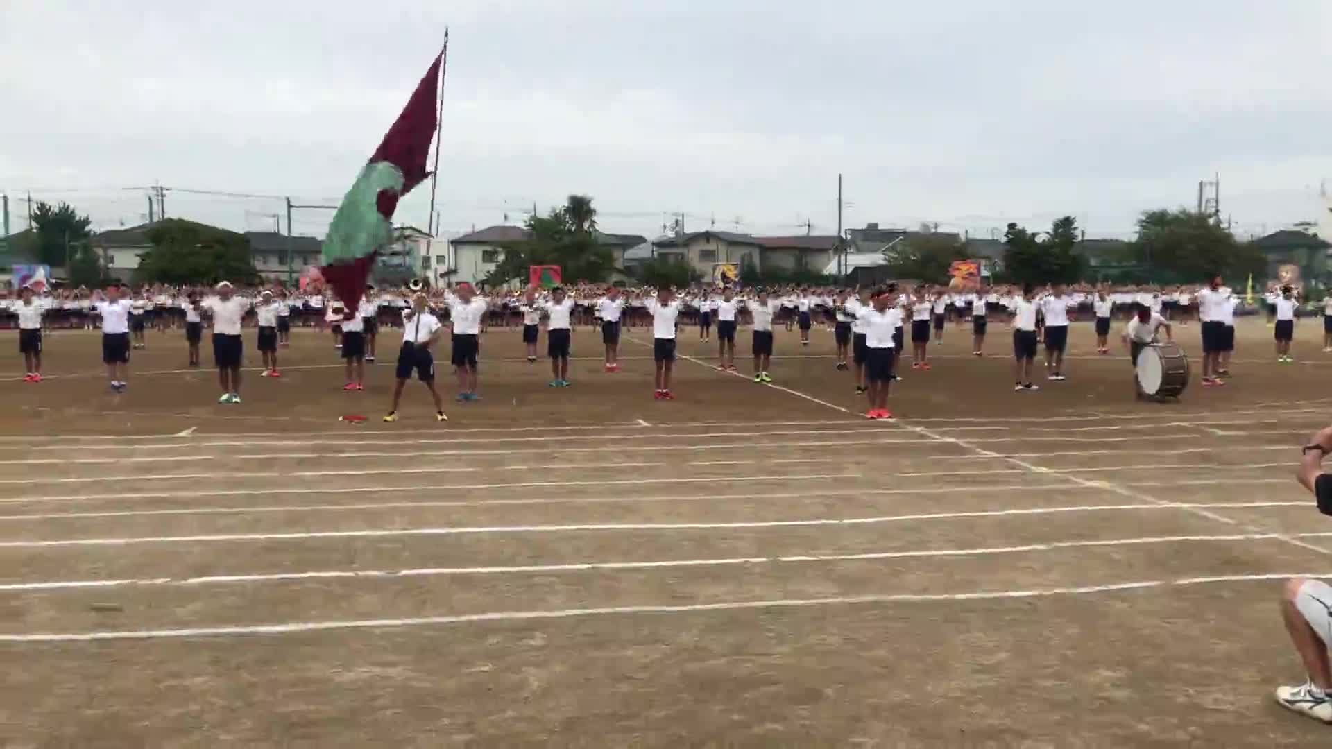 運動会総集編午前(全校応援)音出ません