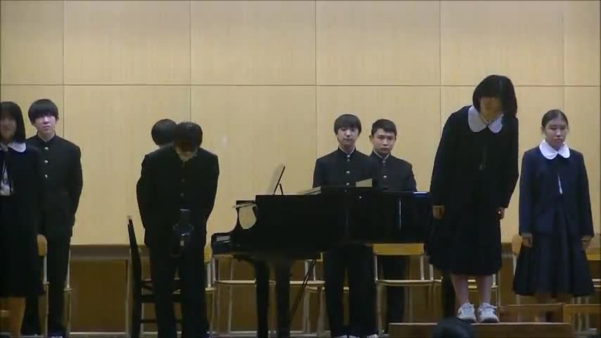 音楽発表会（３年１組）「言葉にすれば」