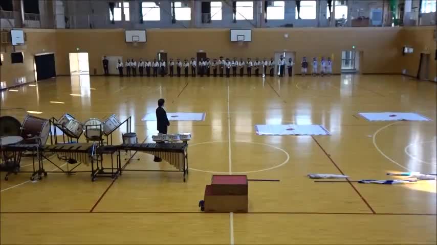 マーチング（正面）