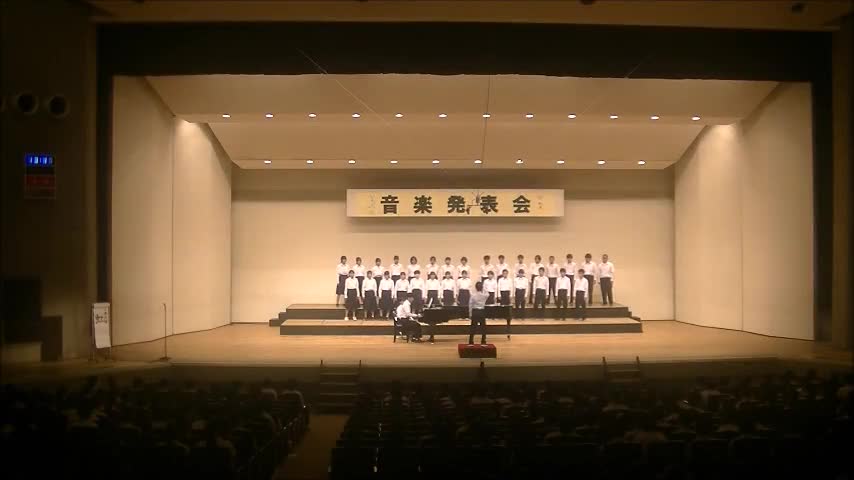 音楽発表会（２年２組）「虹」