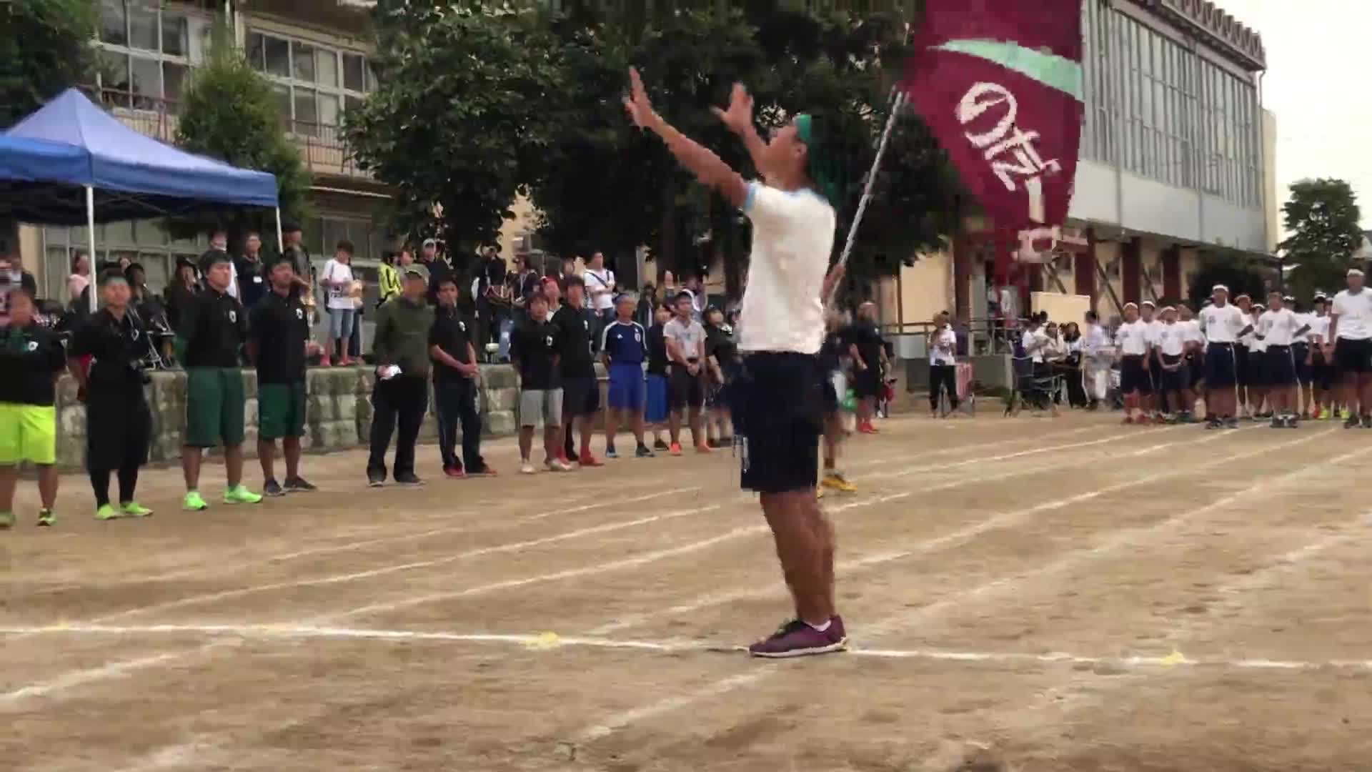 運動会総集編午後(校歌斉唱)