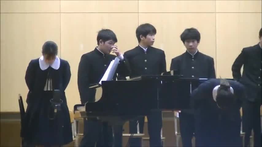 音楽発表会（３年２組）「予感」