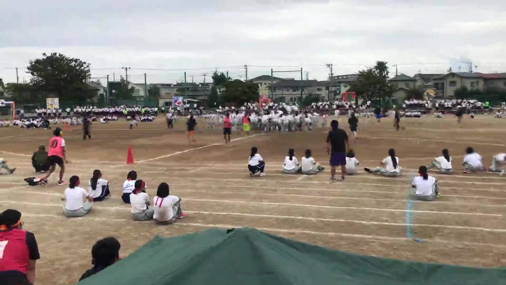 運動会総集編午後(タイヤ引き)