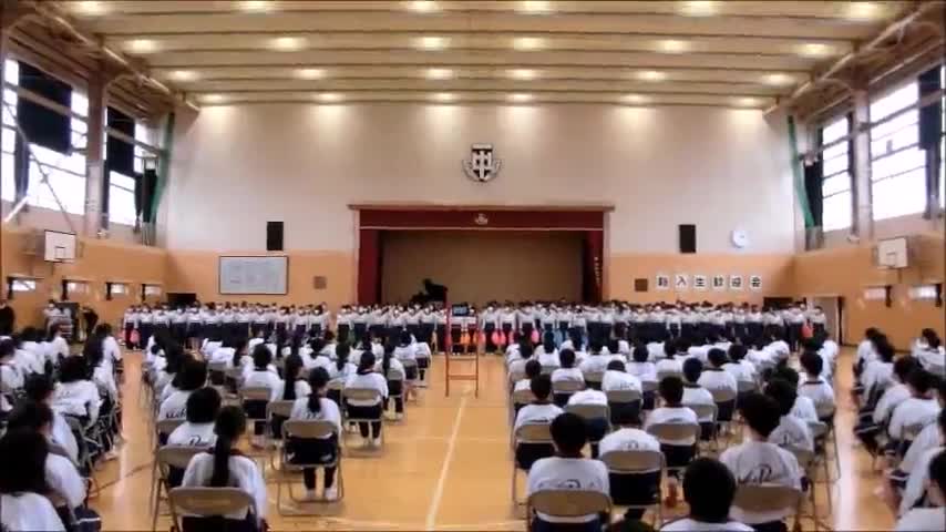 新入生歓迎会～３年呼びかけ～
