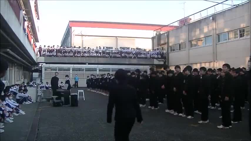 音楽発表会（３学年合唱）「信じる」