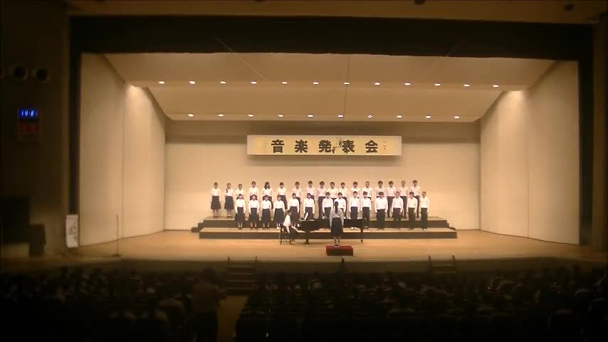 音楽発表会（３年５組）「 道 」