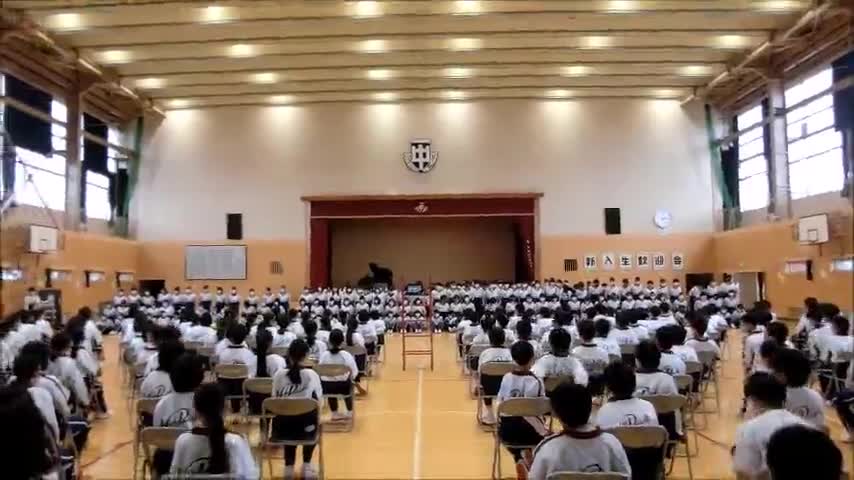 新入生歓迎会～３年一中エール～