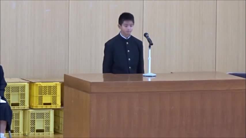 英語スピーチコンテスト１