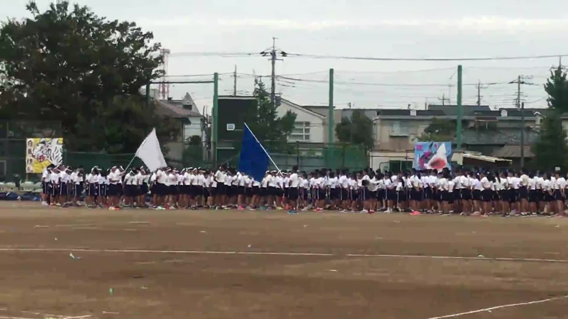 運動会総集編午前(エール交換)音出ません