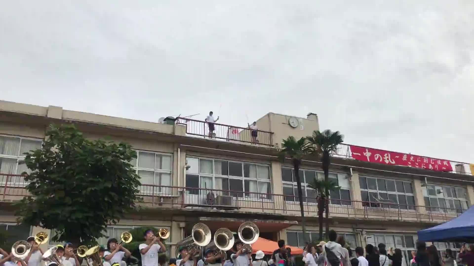 運動会総集編午前(聖火入場)音出ません