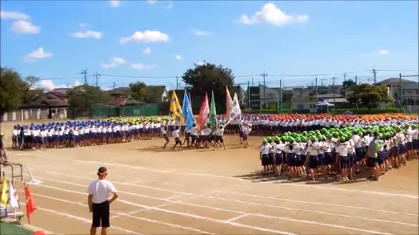 運動会予行【予告】一中エール