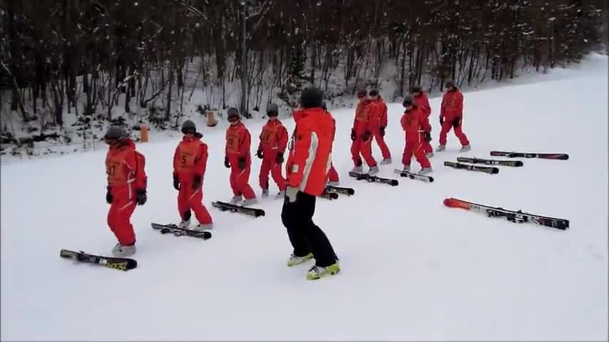 スキーレッスン①－１