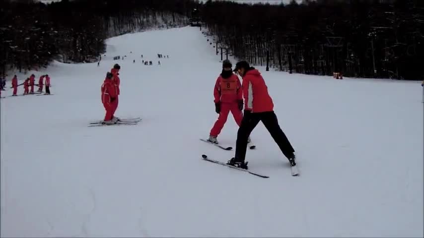 スキーレッスン①－４