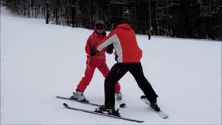 スキーレッスン①－３