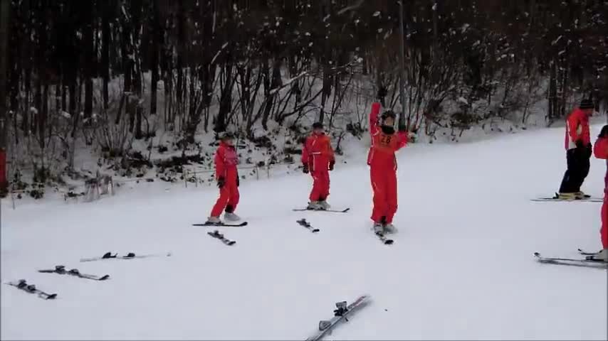 スキーレッスン①－２