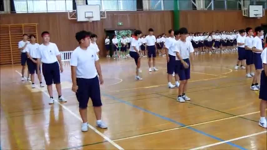 最終ダンス練習①