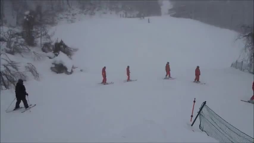 スキーレッスン②－１