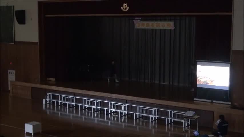 ３年生を送る会（２年生の発表－③）