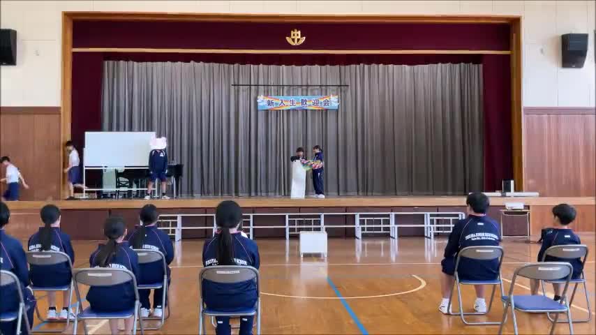 新入生歓迎会（２学年の発表②）
