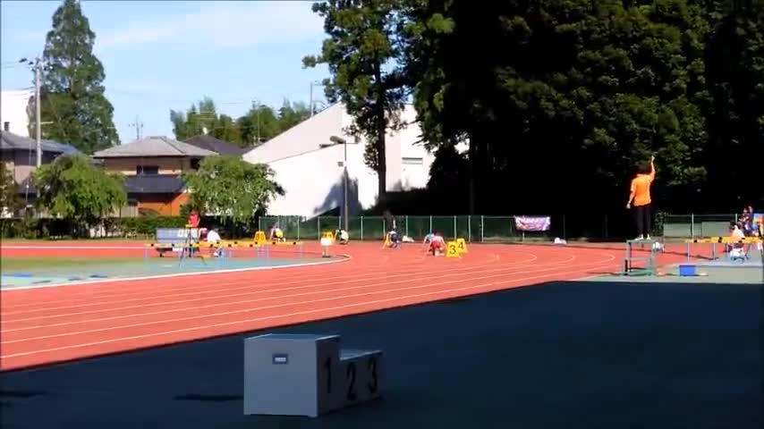 市内陸上大会（男子100ｍ✕４リレー）