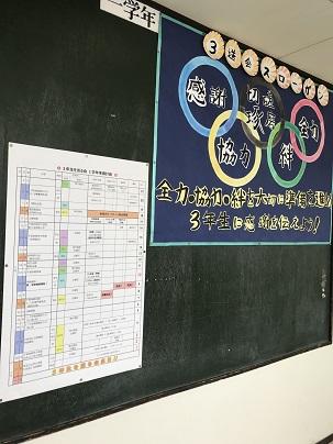 ３送会準備週間