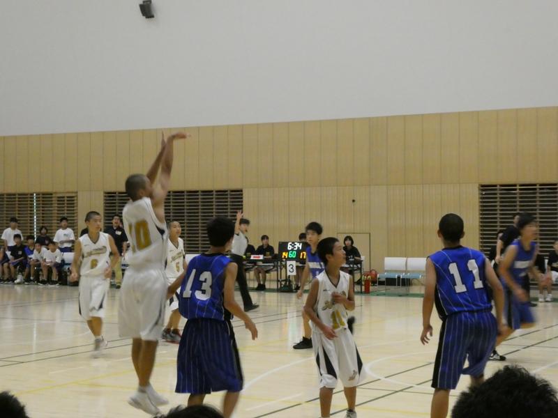 男子バスケ_シュート