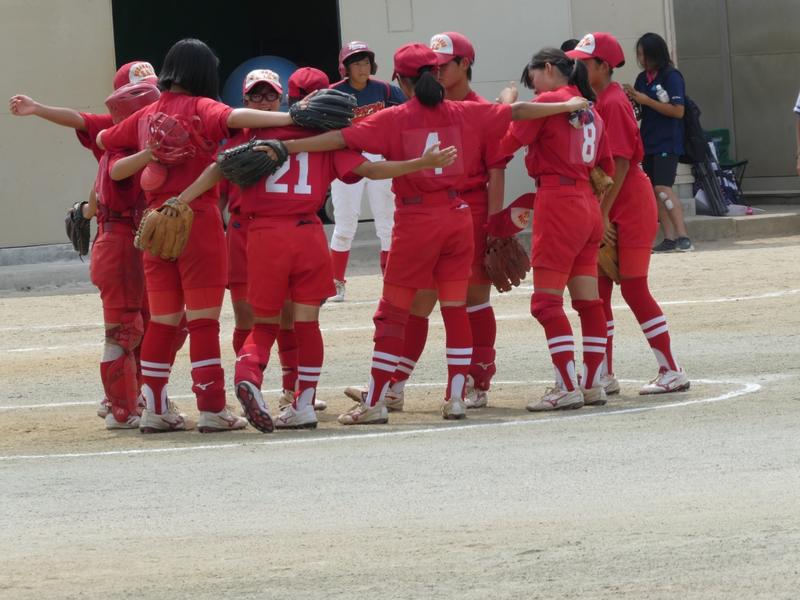 ソフトボール_円陣