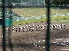 野球_整列前
