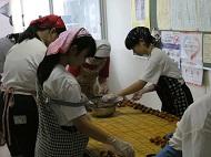 梅干し_並べの様子その１