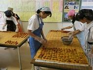 梅干し_並べの様子その２