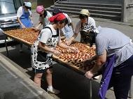 梅干し_返す様子その２