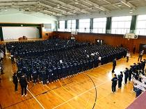 校歌斉唱その１