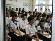 進路座談会の様子２