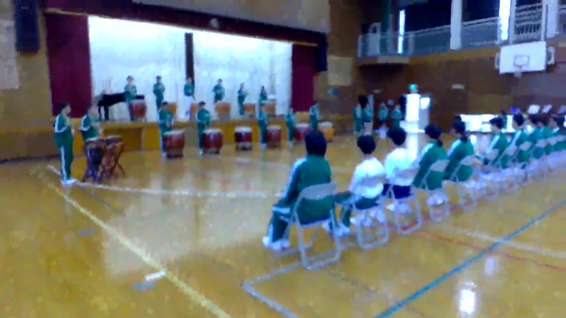 和太鼓　新入生歓迎会動画