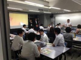 タブレット授業の様子①