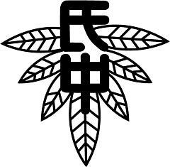 氏家中学校　校章