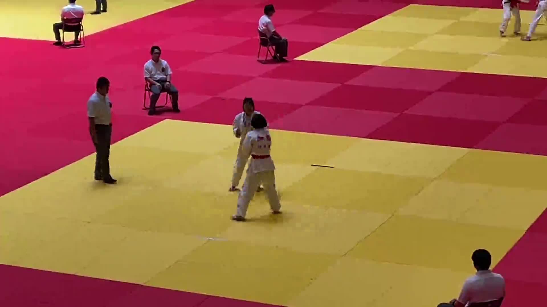 県中学校総合体育大会（柔道 女子個人戦）