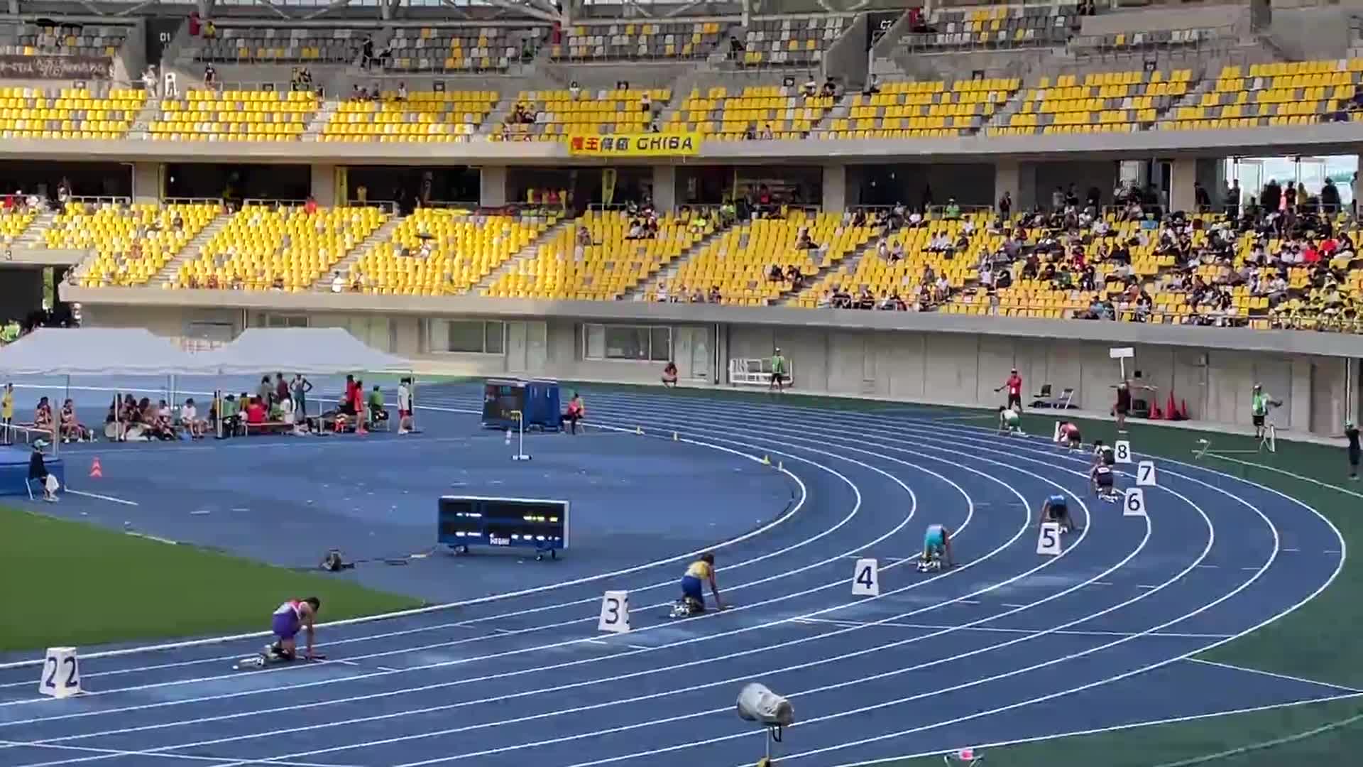 関東中学校陸上競技大会 共通男子４×１００ｍＲ予選