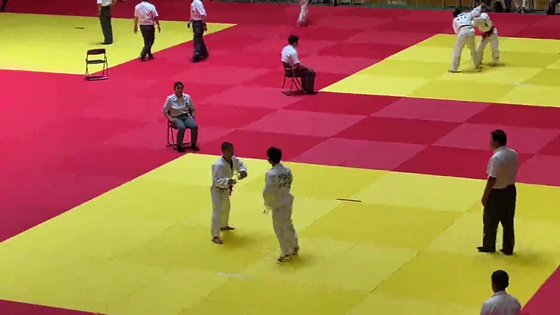 県中学校総合体育大会（柔道 男子個人戦）