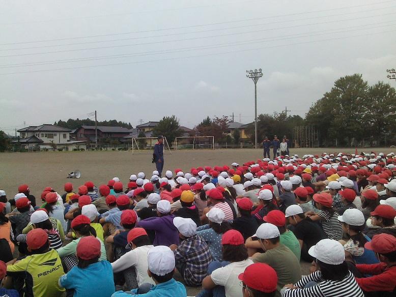 消防隊の方のお話